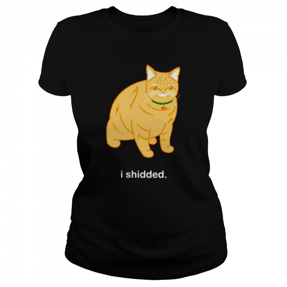 Cat I shidded shirt Classic Women's T-shirt