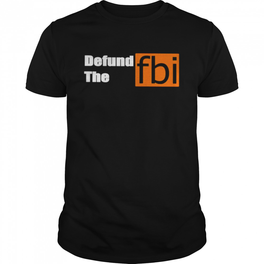 Defund the FBI the hub logo shirt Classic Men's T-shirt