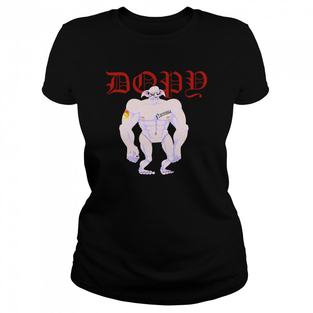 Dopy Has Been Given A Sock Gym Dobby shirt Classic Women's T-shirt