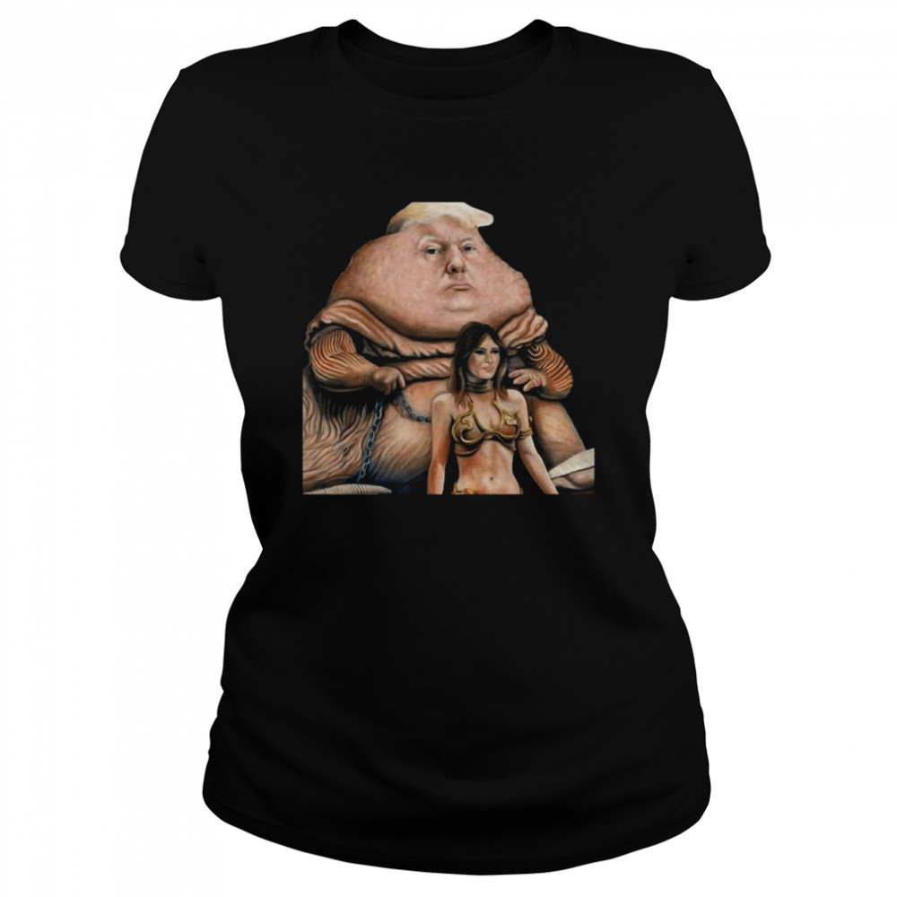 Funny Jabba The Trump Star Wars shirt Classic Women's T-shirt