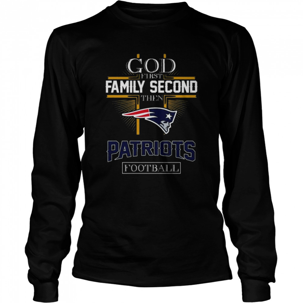 New England Patriots NFL Personalized God First Family Second