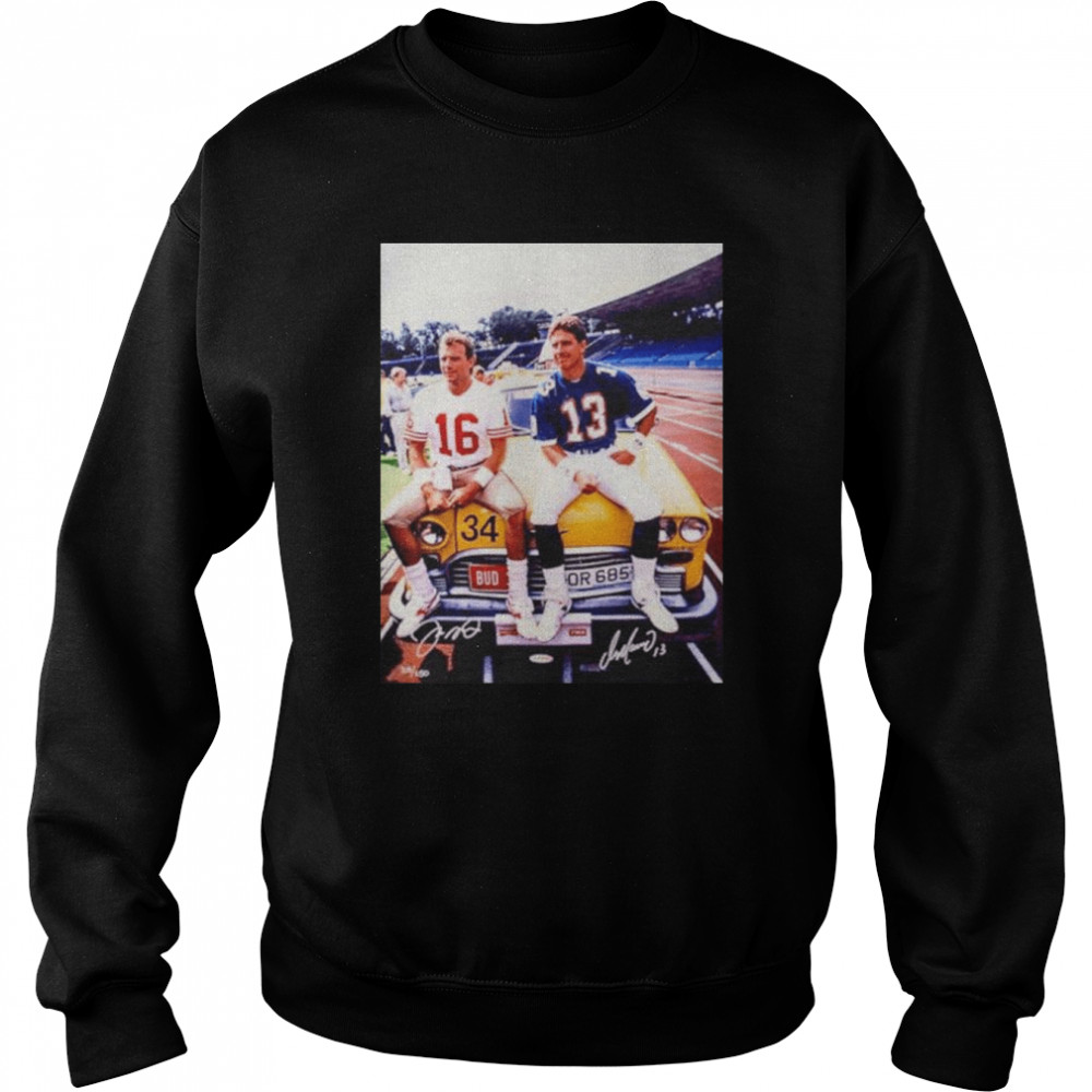 Joe Montana And Dan Marino shirt Unisex Sweatshirt