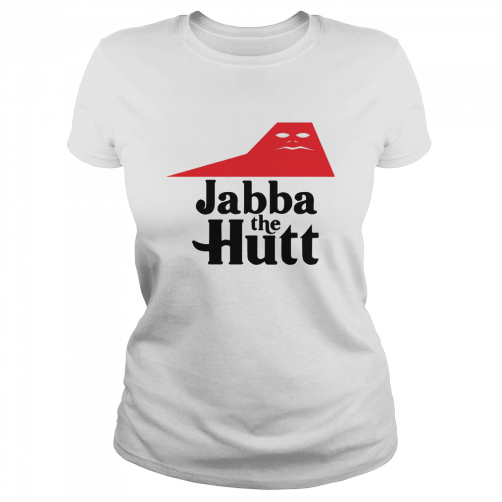 Red Jabba’s Pizza Jabba The Hut Star Wars shirt Classic Women's T-shirt