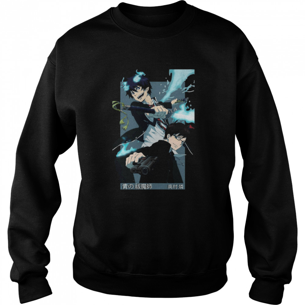 Rin X Yukio Blue Exorcist Anime Manga shirt Unisex Sweatshirt