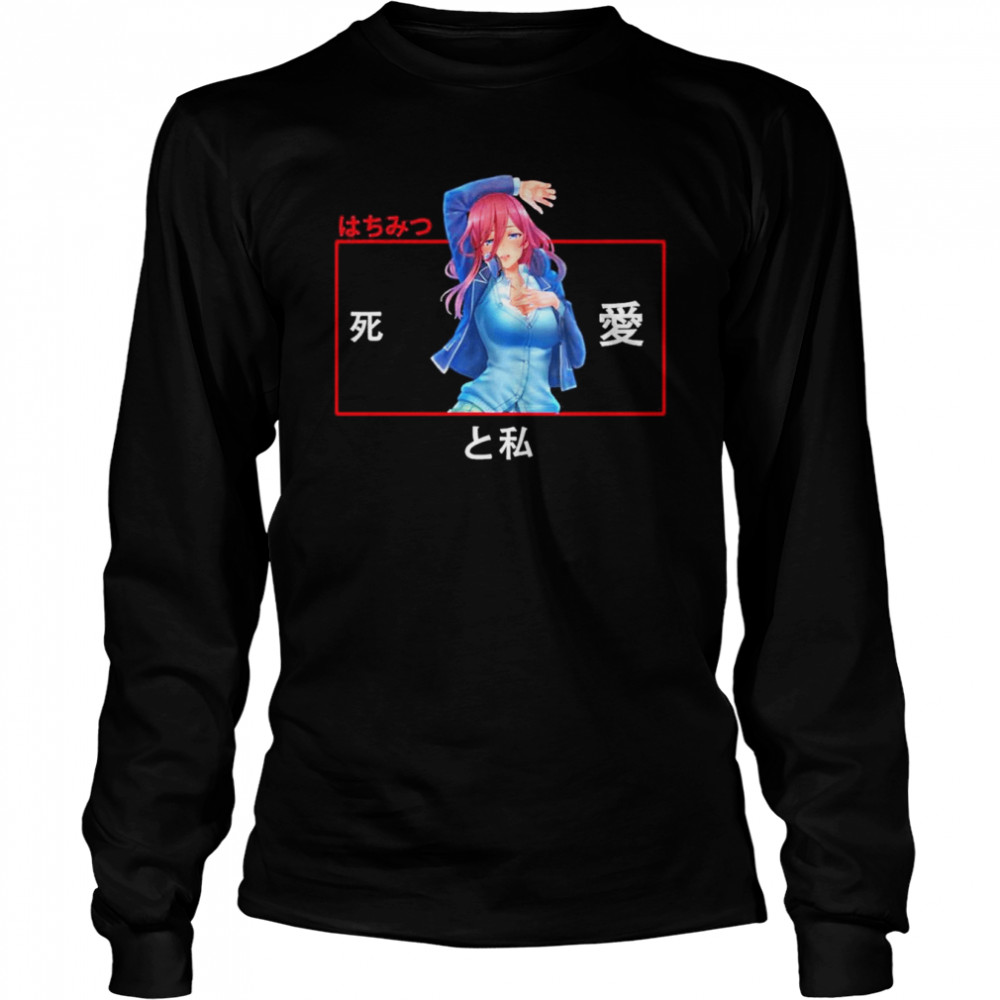 Sexy Miku The Quintessential Quintuplets  Long Sleeved T-shirt