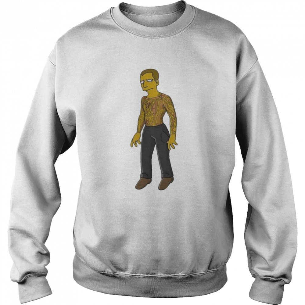 Simpsons Michael Scofield Prison  Unisex Sweatshirt