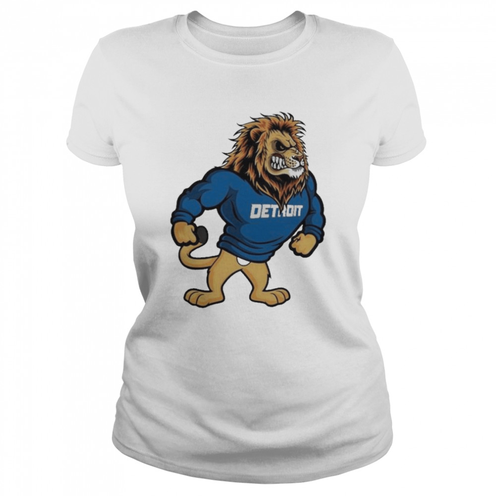 Strong Detroit Lions Football Team  Classic Women's T-shirt