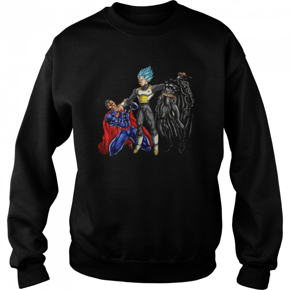 Super Saiyan Vegeta Blue Beats Super Heroes shirt Unisex Sweatshirt