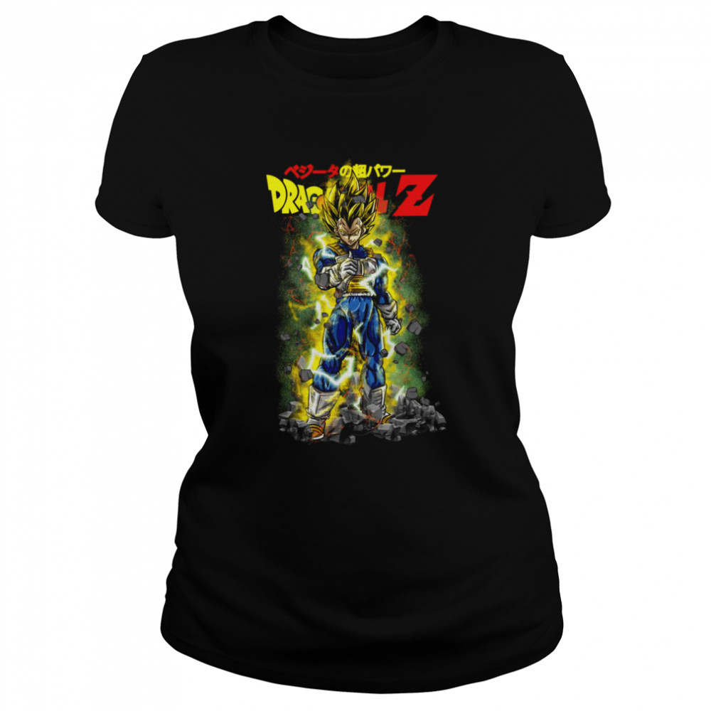Super Vegeta Dragon Ball Z shirt Classic Women's T-shirt