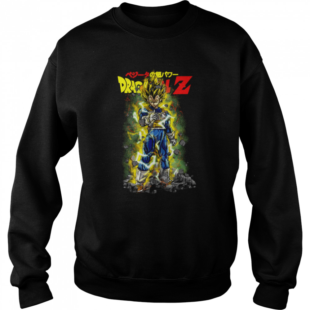 Super Vegeta Dragon Ball Z shirt Unisex Sweatshirt