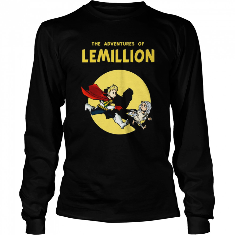 The Adventures Of Lemillion The Adventures Of Tintin My Hero Academia shirt Long Sleeved T-shirt
