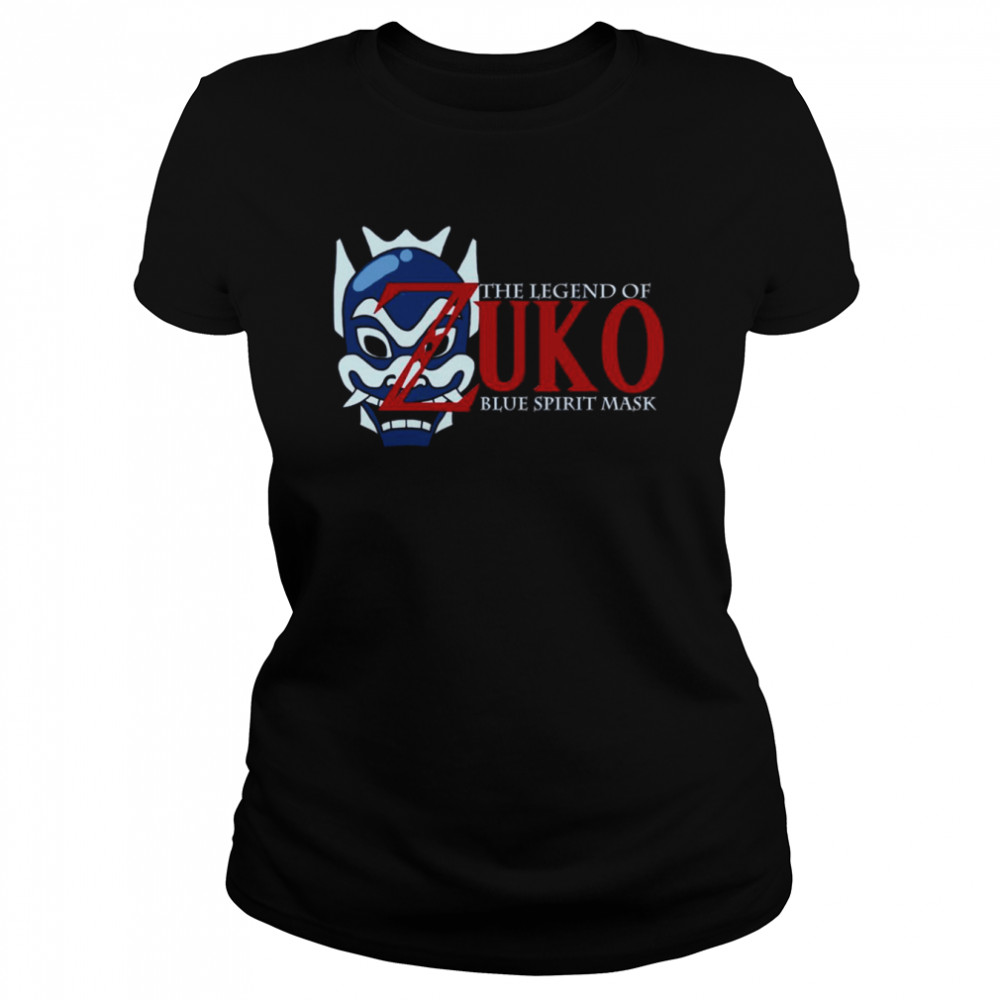 The Legend Of Zuko Blue Spirit Mask The Legend Of Zelda shirt Classic Women's T-shirt
