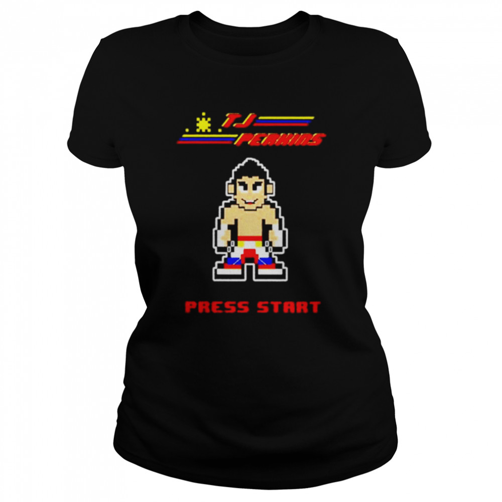 Tj perkins press start shirt Classic Women's T-shirt