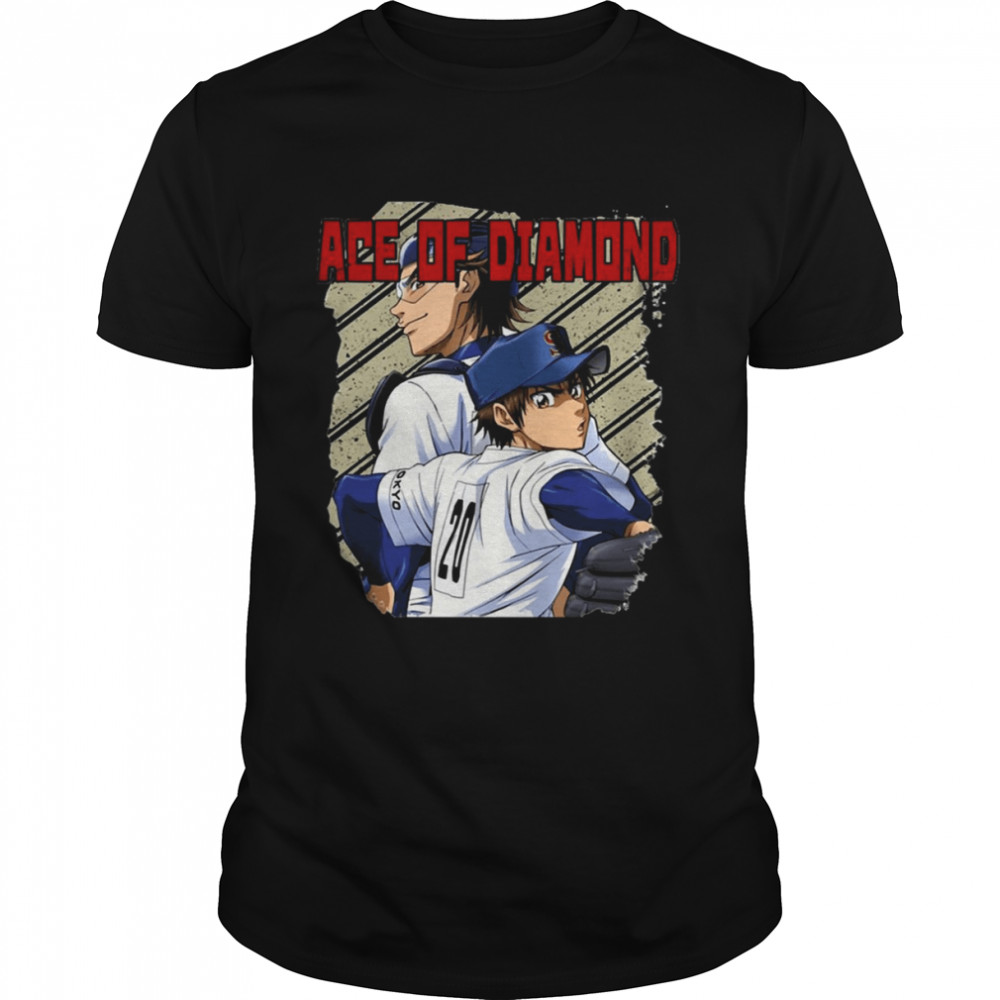 Vintage Kazuya Miyuki Diamond No Ace Graphic shirt