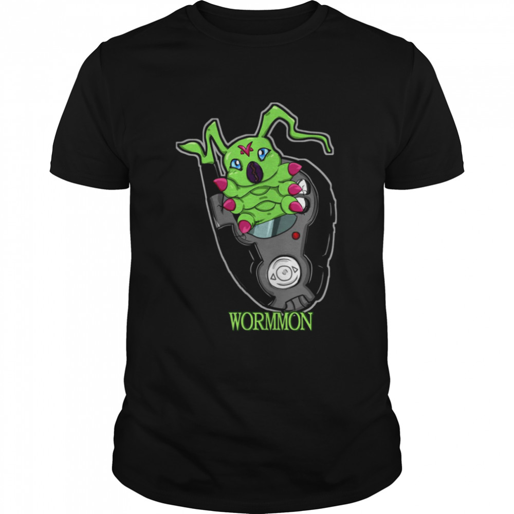 Wormmon Digimon shirt
