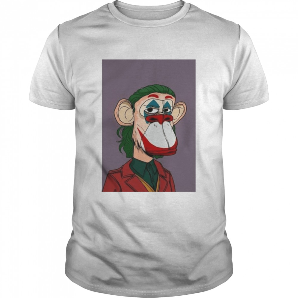 Nft Joker Monkey  Classic Men's T-shirt