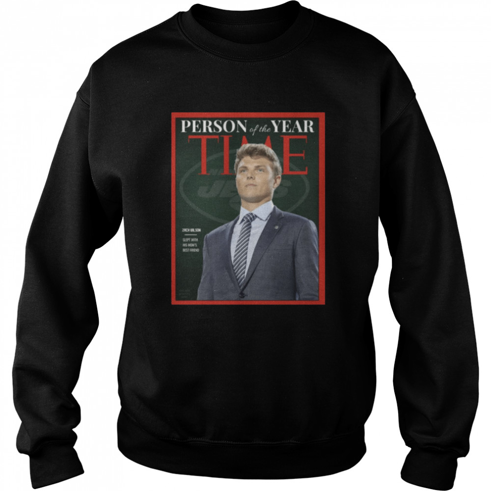 Person Of The Year Time Zach Wilson Hoodie - Wiotee