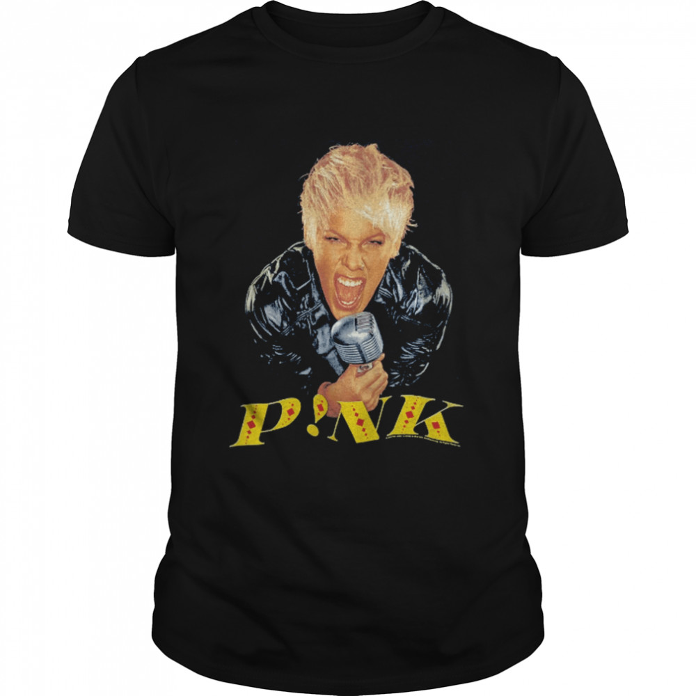 Vintage Pink Funhouse American Rock Band Tour shirt