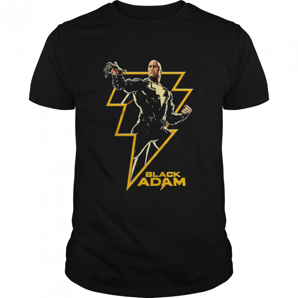 Based On The DC Comics Black Adam shirt