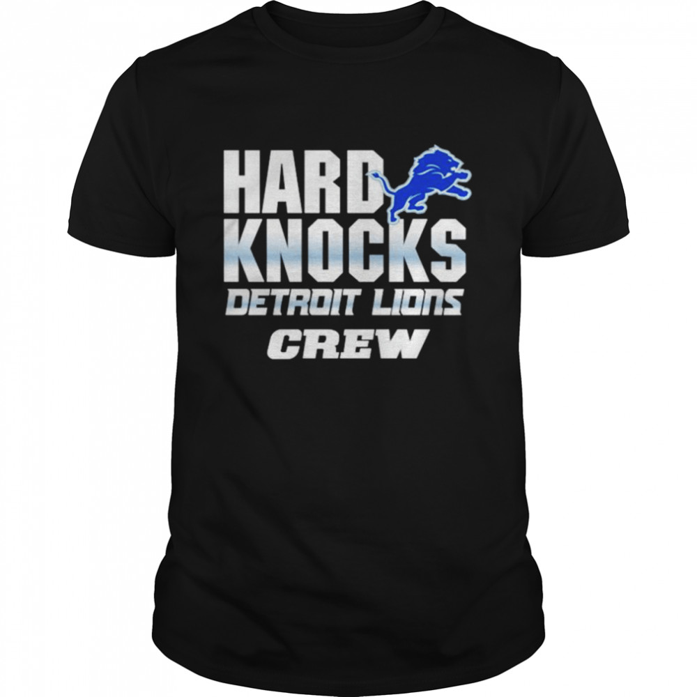 Hard knocks Detroit Lions crew unisex T-shirt Classic Men's T-shirt