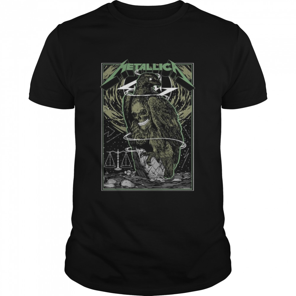 Metallica Curitiba Screen Printed Concert 2022 Shirt