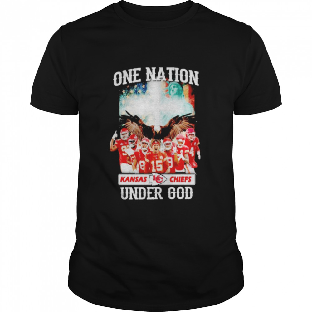 One nation under God Kansas City Chiefs shirt