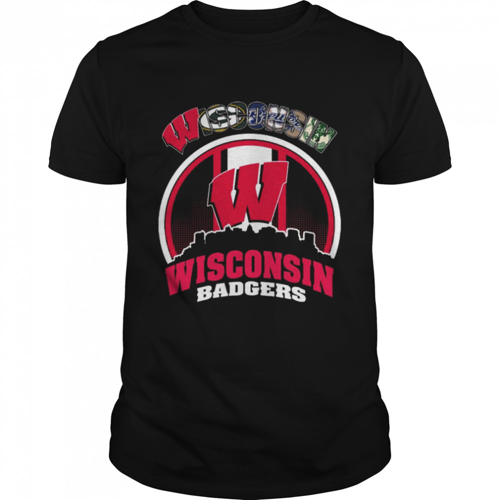 Wisconsin city sport Wisconsin Badgers shirt