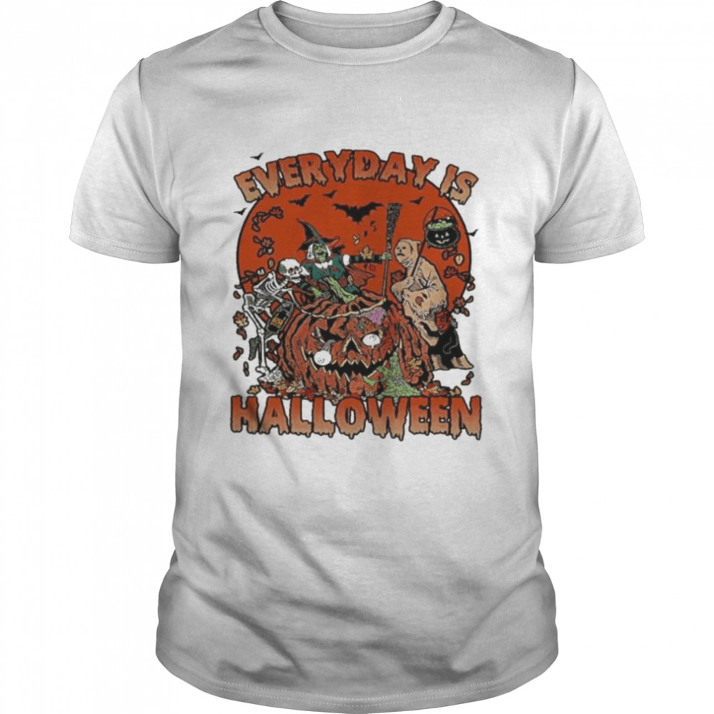 Everyday is halloween horror pumpkin 2022 shirt Classic Men's T-shirt