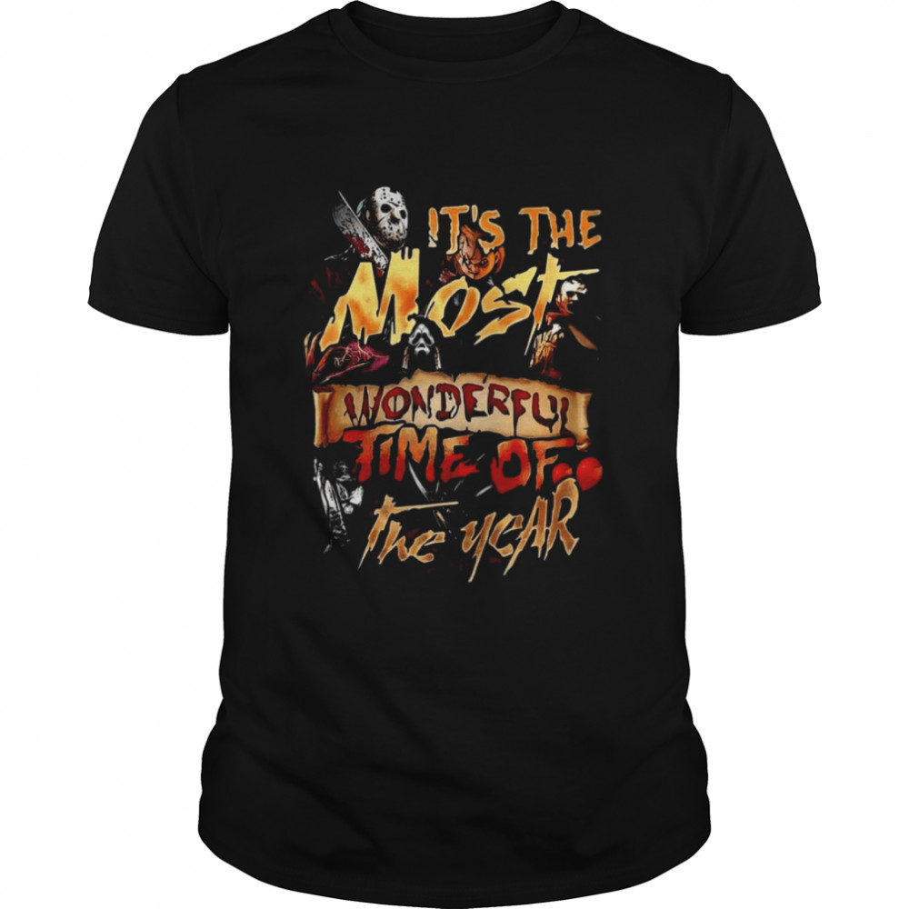 Halloween It’s The Most Wonderful Time Of The Year shirt Classic Men's T-shirt