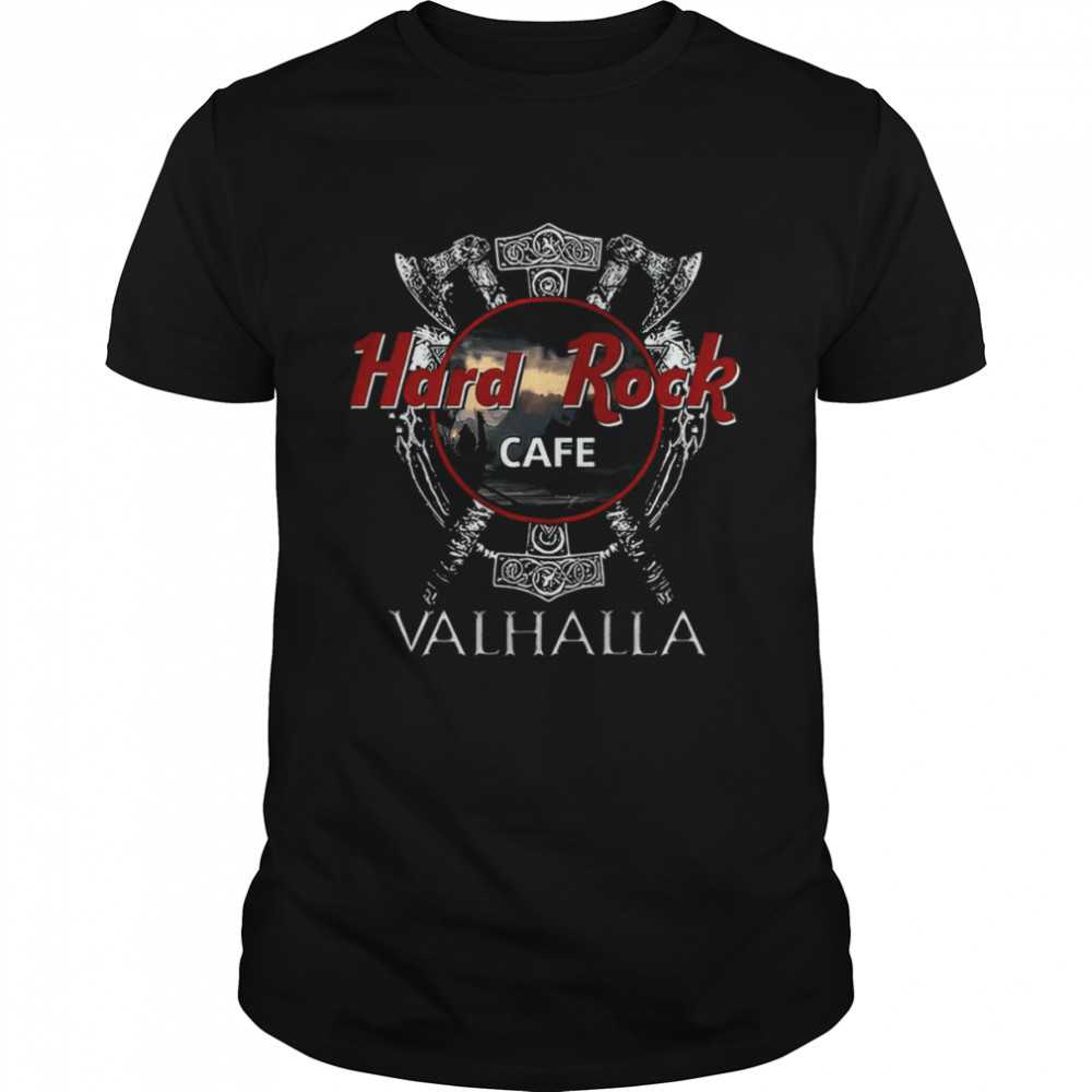 Hard Rock Cafe Valhalla Vikings shirt Classic Men's T-shirt