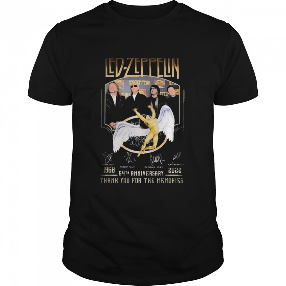 Led-Zeppelin Logo 54th Anniversary 1968-2022 shirt Classic Men's T-shirt