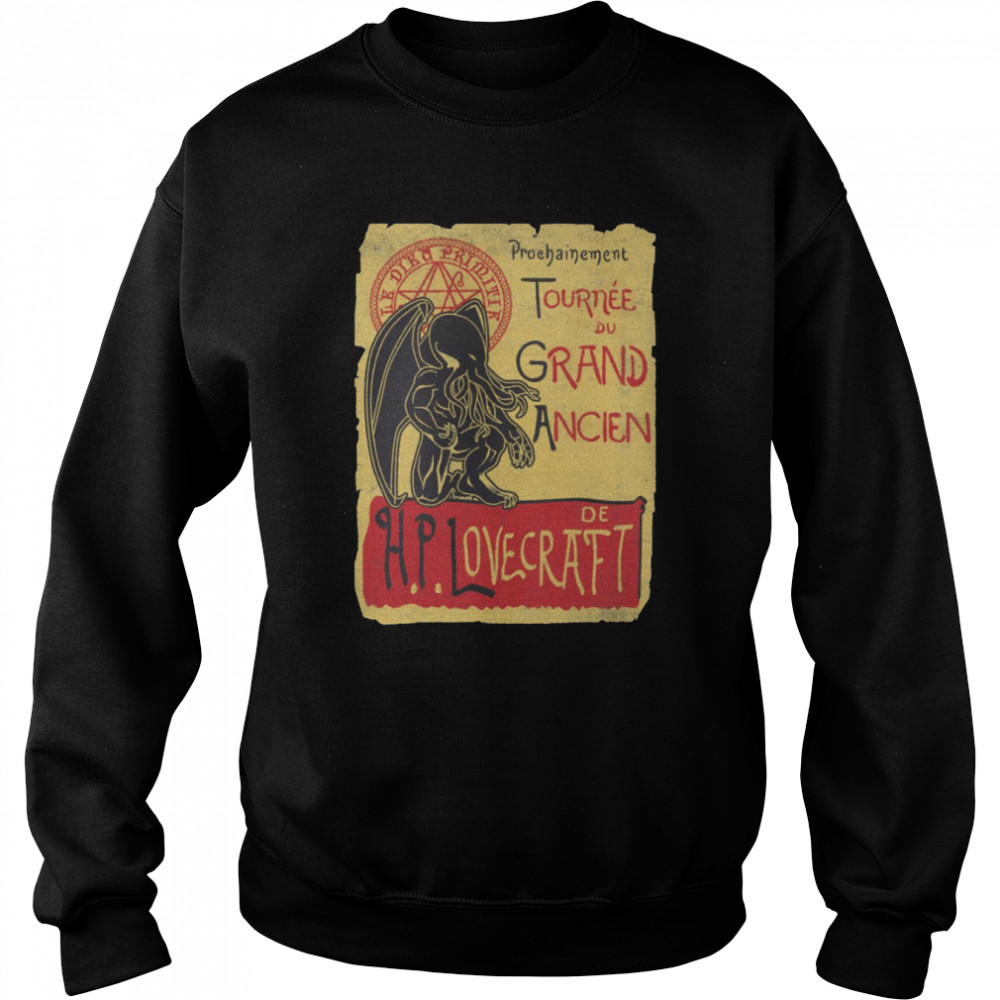 Tournee Du Grand Ancien Cthulhu Mythos HP Lovecraft shirt 11 Tournee Du Grand Ancien Cthulhu Mythos HP Lovecraft shirt Unisex Sweatshirt