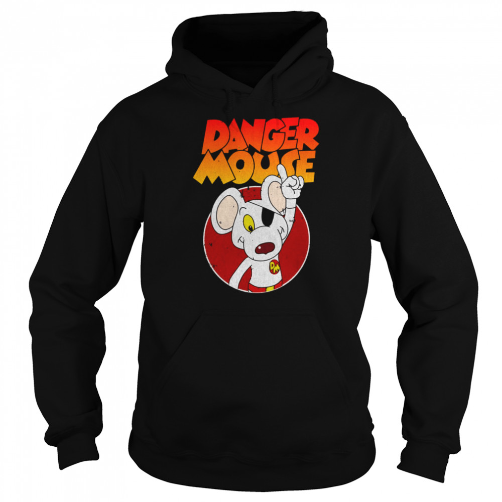 vintage danger mouse cartoon shirt unisex hoodie