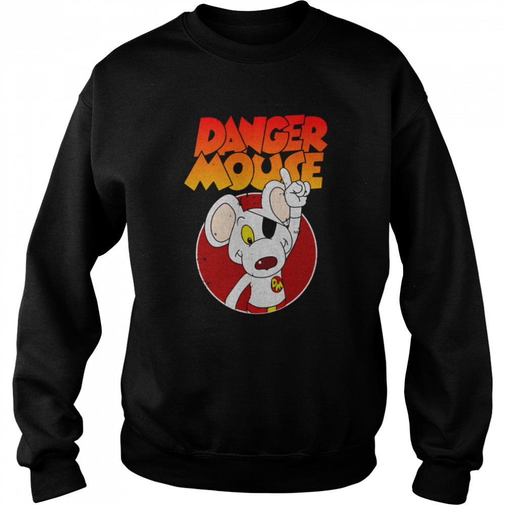 vintage danger mouse cartoon shirt unisex sweatshirt