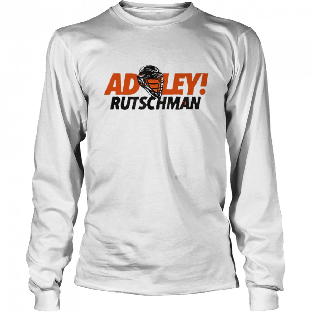 Adley Rutschman Baltimore Orioles Sga Tee  Long Sleeved T-shirt