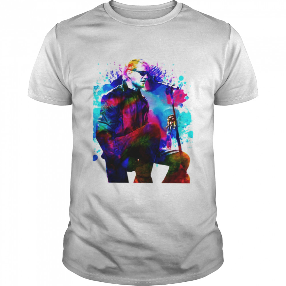 Aesthetic Layne Water Color Arts Layne Staley shirt Classic Men's T-shirt
