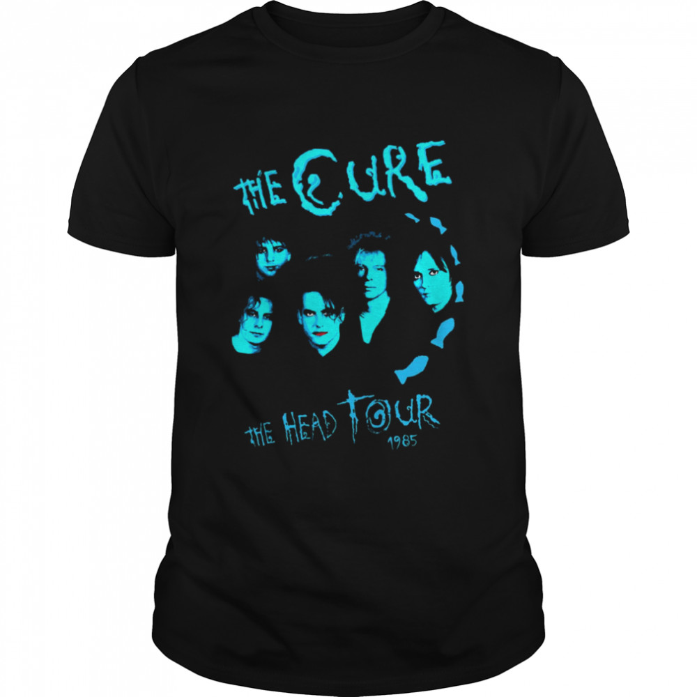 The Head Tour 1985 The Cure Rock Band Vintage shirt