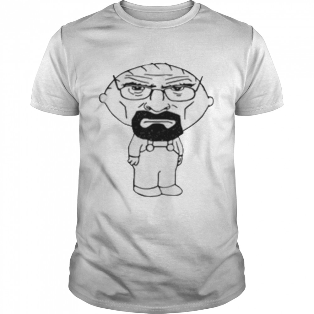 Walter white stewie griffin shirt Classic Men's T-shirt