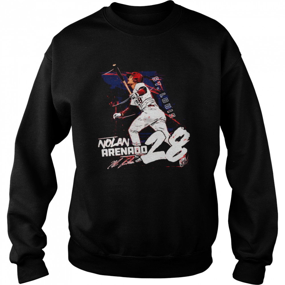 Nolan Arenado 28 St. Louis Cardinals baseball player Vintage shirt, hoodie,  sweater, long sleeve and tank top