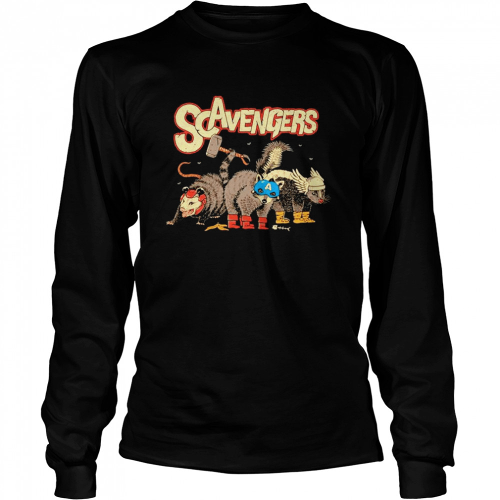 Scavengers Assemble shirt Long Sleeved T-shirt