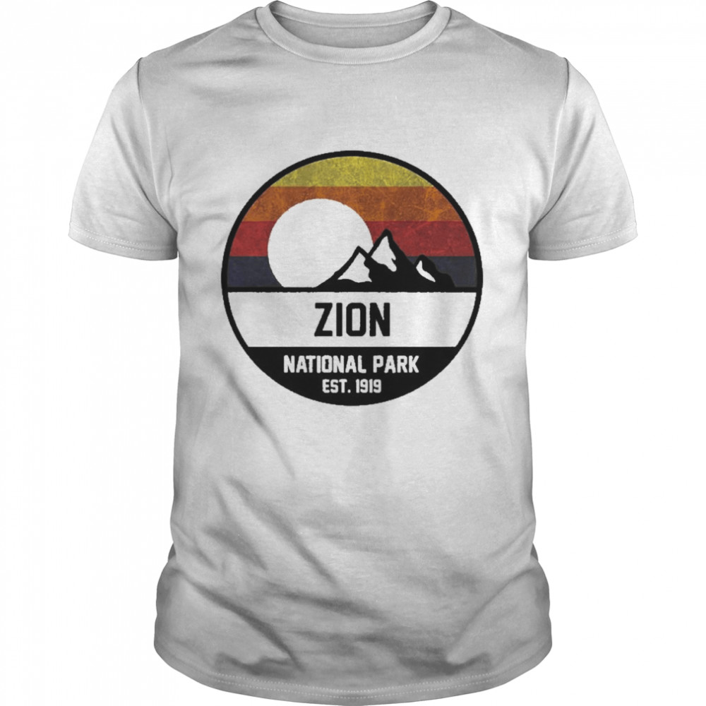 Zion National Park Utah Design Shirt