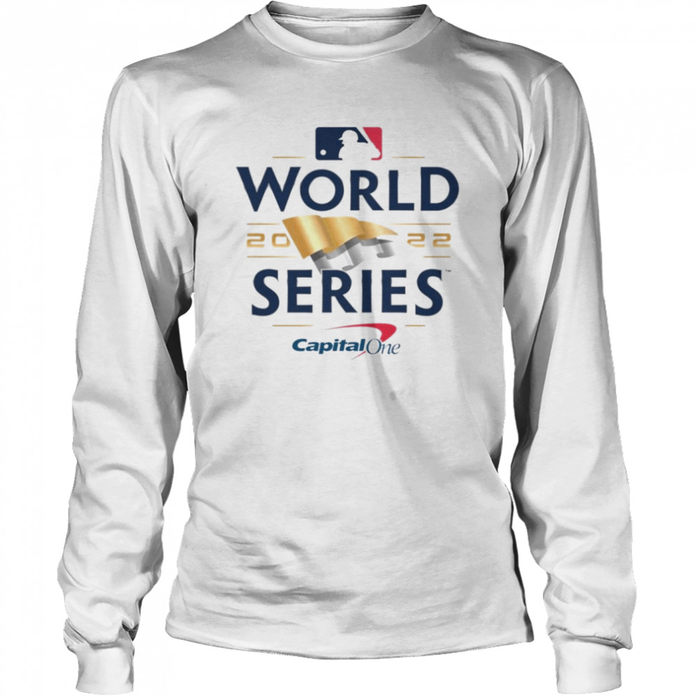 2022 MLB world series baseball logo shirt Long Sleeved T-shirt