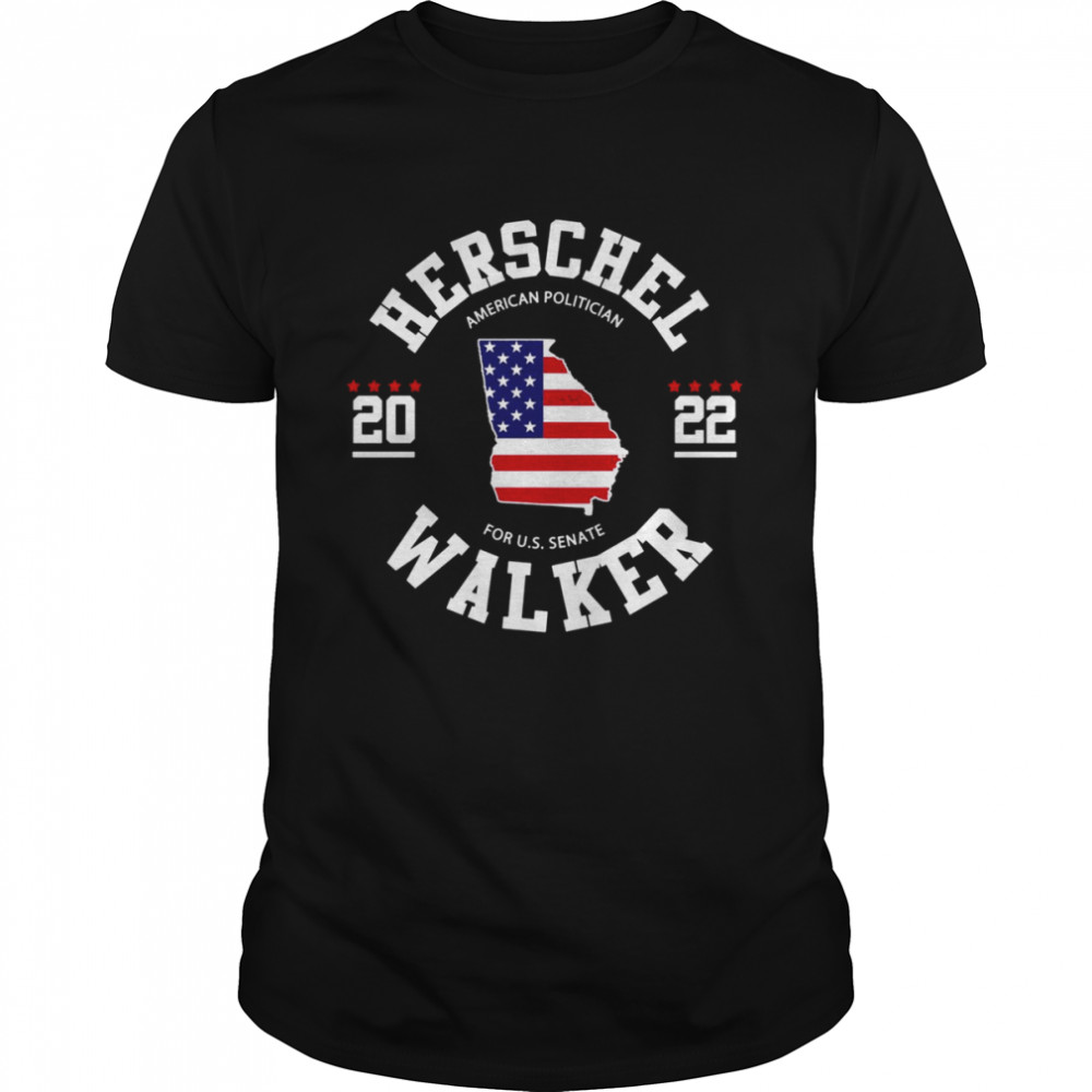 American Politician Herschel Walker 2022 Georgia Senate shirt Classic Men's T-shirt