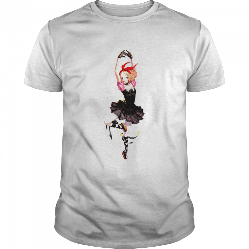 Persona 5 Haru Render Dancing shirt Classic Men's T-shirt