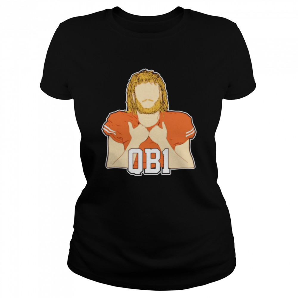 Qb1 Tx Quinn Ewers Texas Longhorns shirt Classic Women's T-shirt