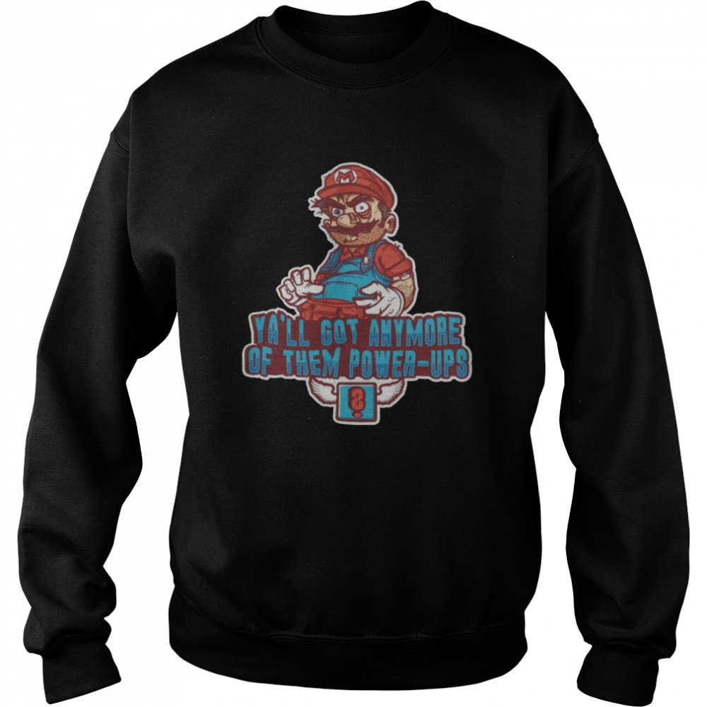 Super Mario Drugs T- Unisex Sweatshirt