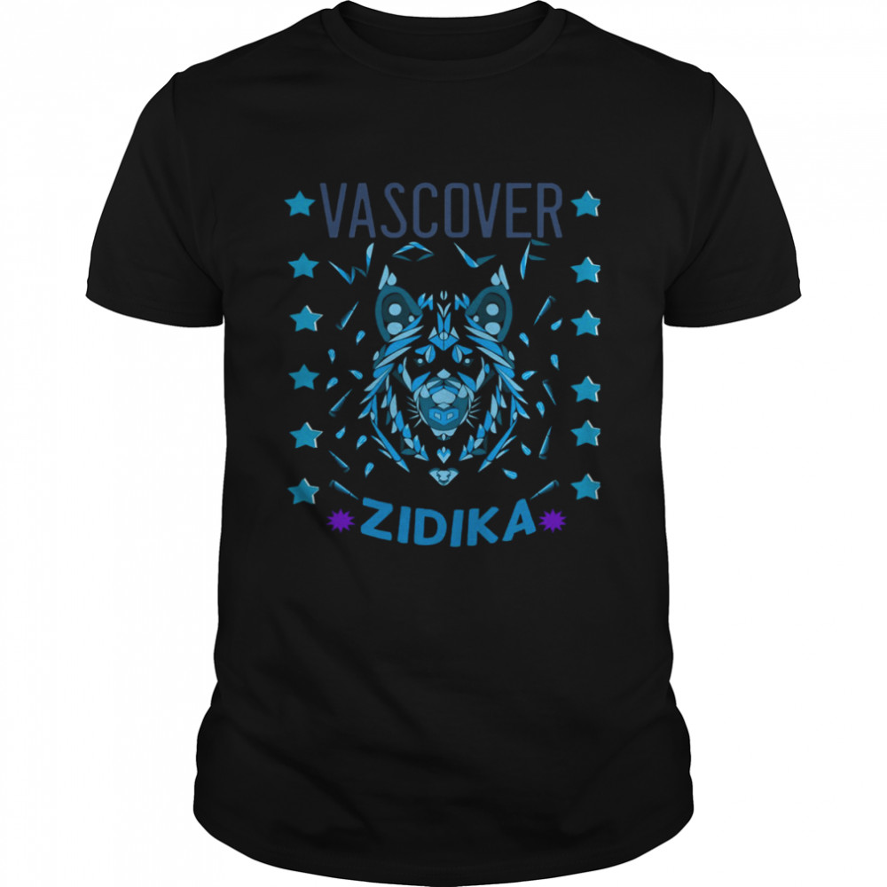 Vascover Zidika Wolf shirt Classic Men's T-shirt
