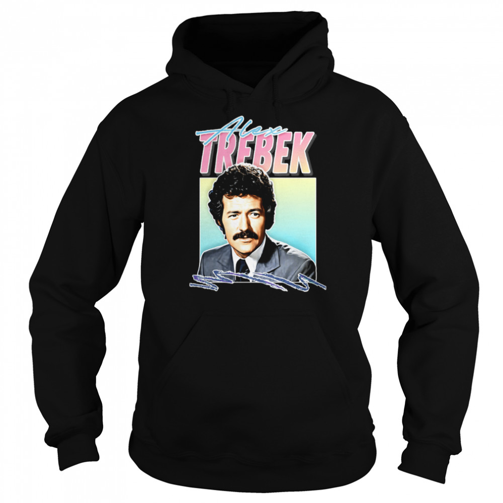 Vintage Alex Trebek Legend Never Die shirt Unisex Hoodie