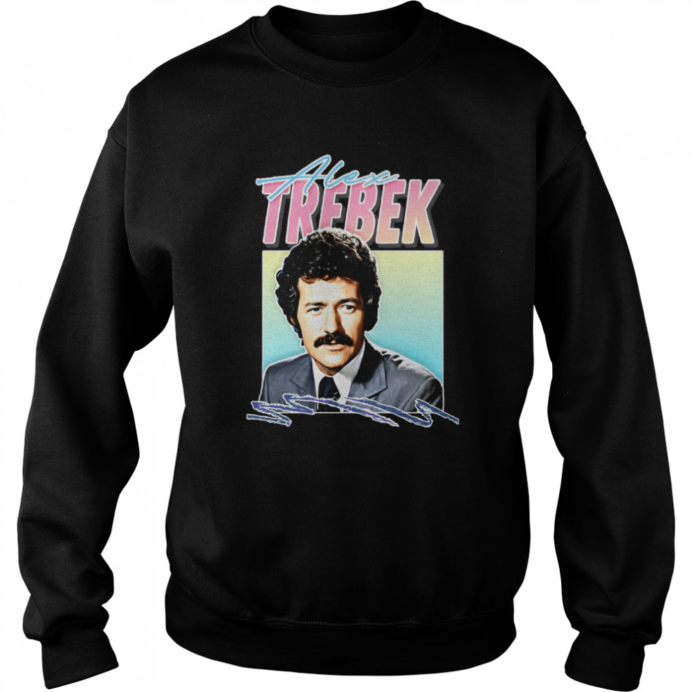 Vintage Alex Trebek Legend Never Die shirt Unisex Sweatshirt
