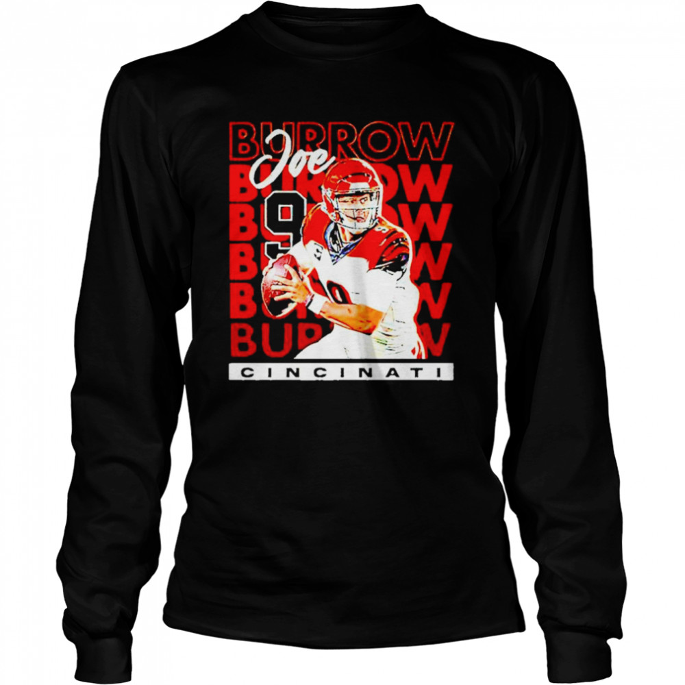 Official Number 9 Cincinnati Joe Burrow Foundation Do Good Shirt, hoodie,  longsleeve, sweater